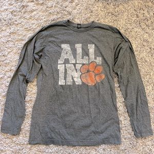 Clemson “All In” Long Sleeve